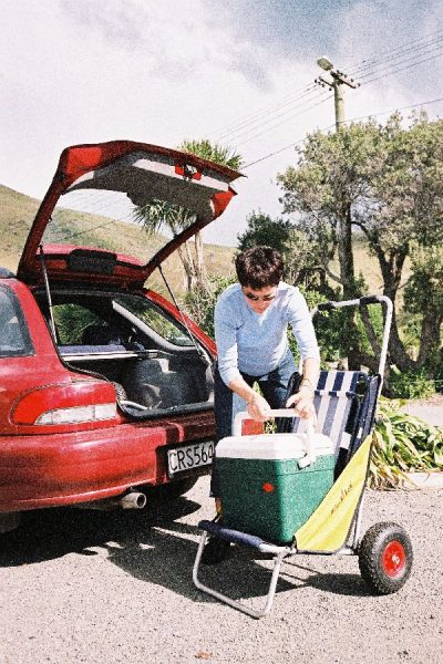 Eckla Beach-Rolly mit Auto klein