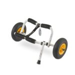 Bootswagen ECKLA-Atlantic, colored, weiß, 200er Räder, pannensicher mit Klappsplint