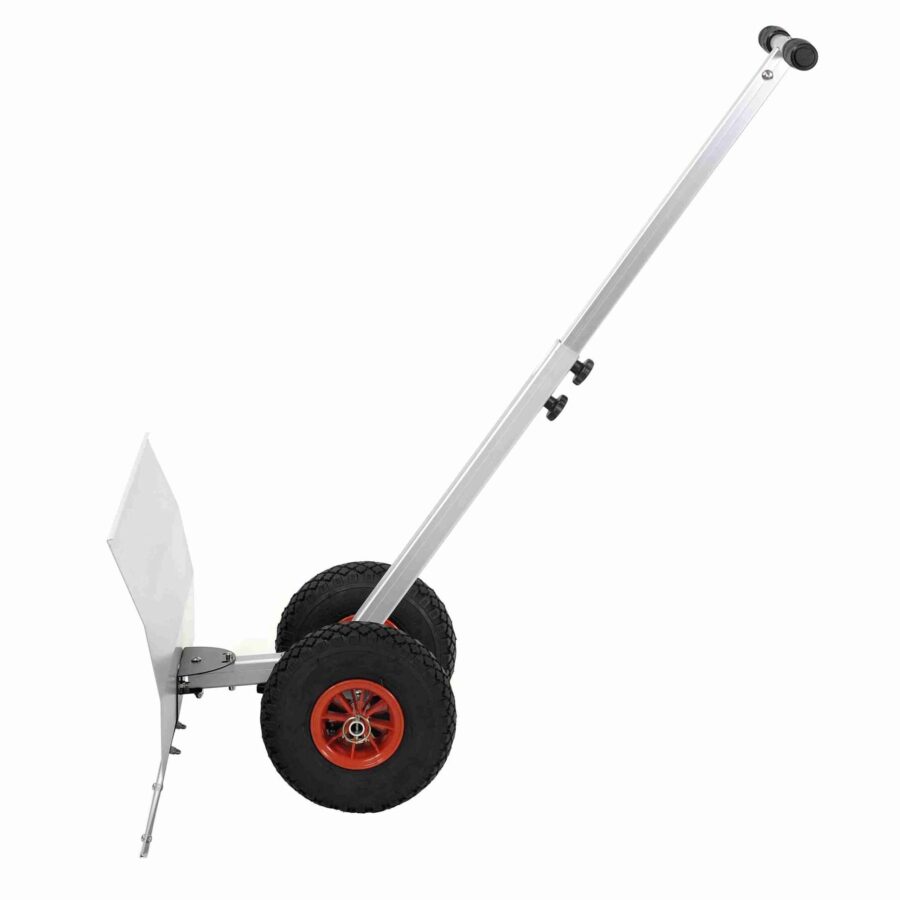 Schneeschieber von der Seite